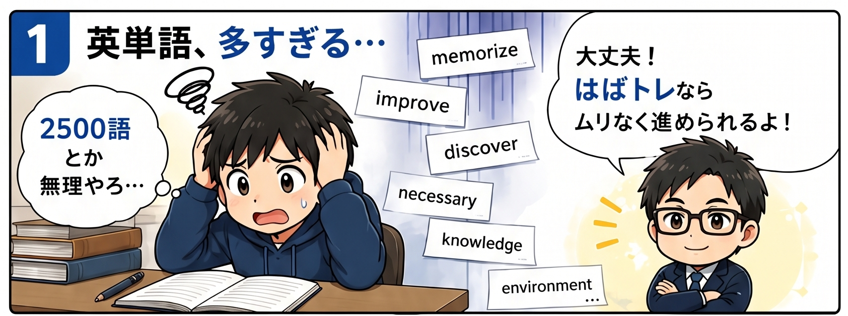 はばトレ 4コマ①