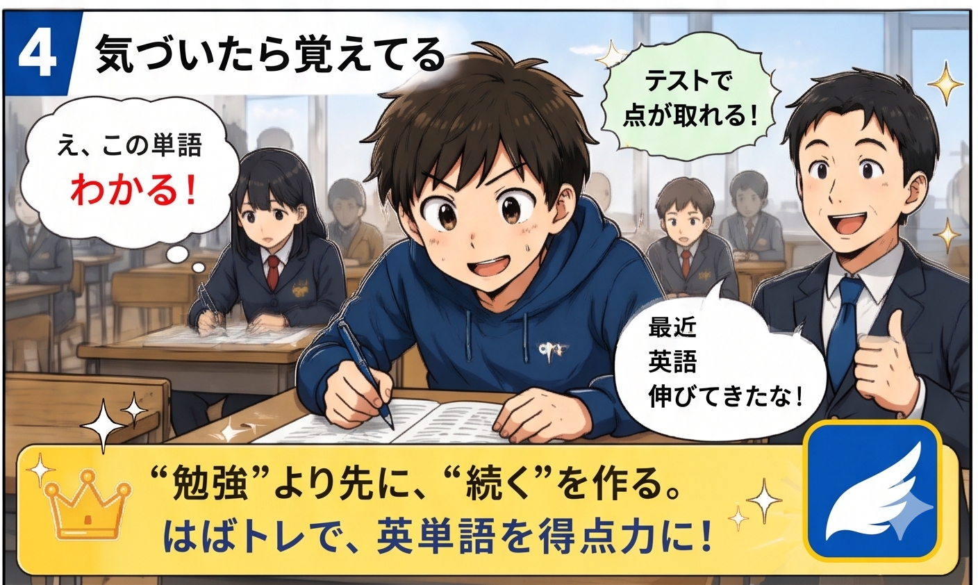 はばトレ 4コマ④
